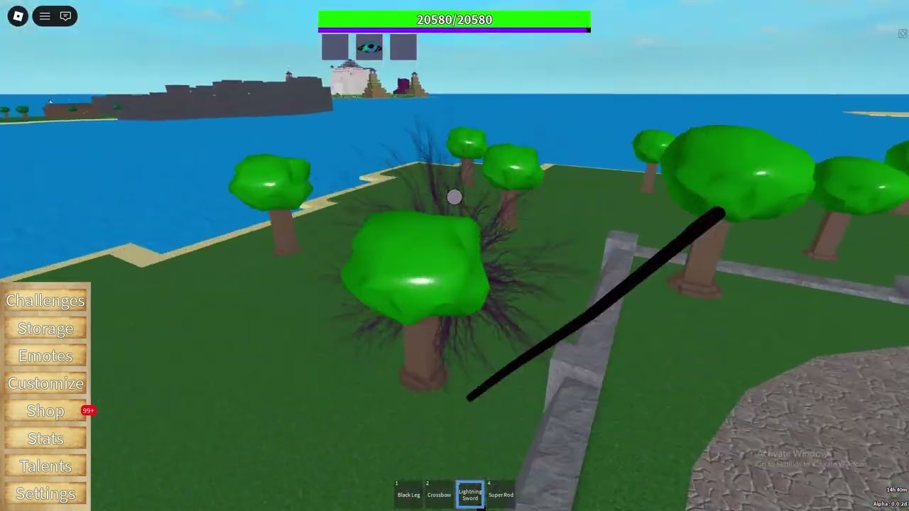 Roblox  One Piece: Divine  - PvP chilly plasma