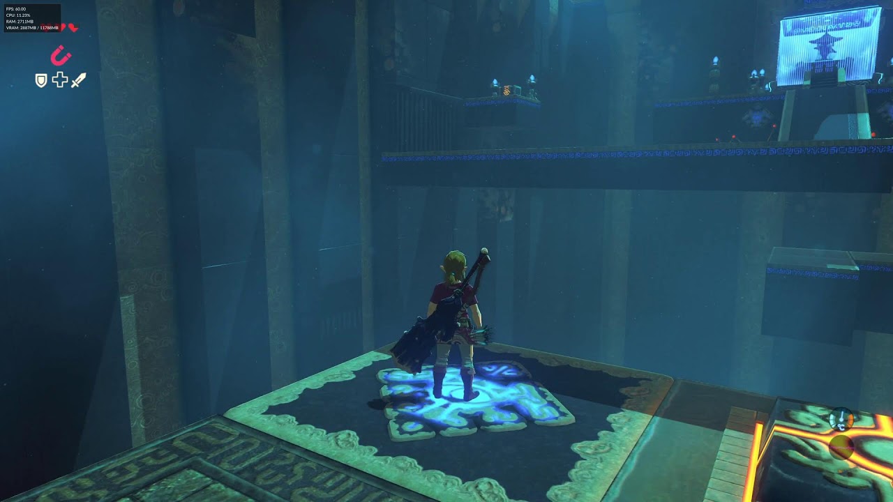 Zelda Breath of the Wild sur PC - Clavier et souris