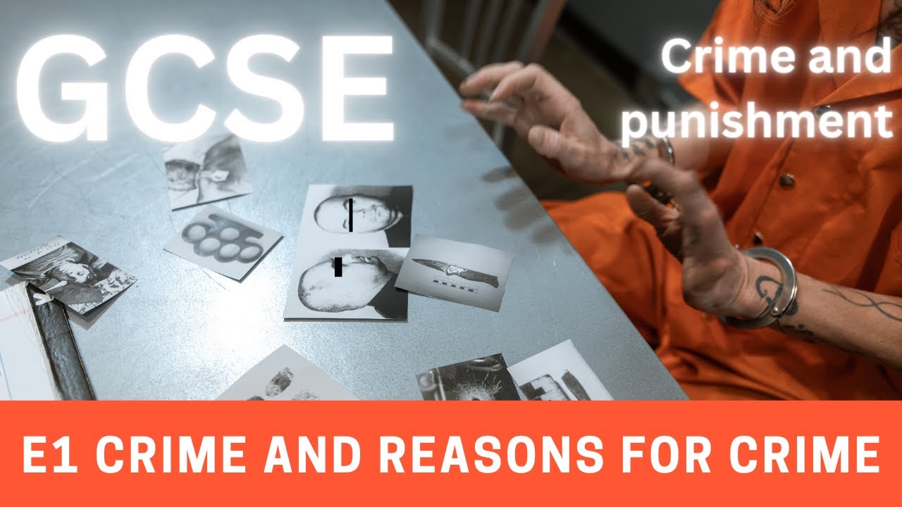 Crime and Reasons for Crime GCSE RS AQA 8062 Thematic Studies Theme E Religion Crime and Punishment
