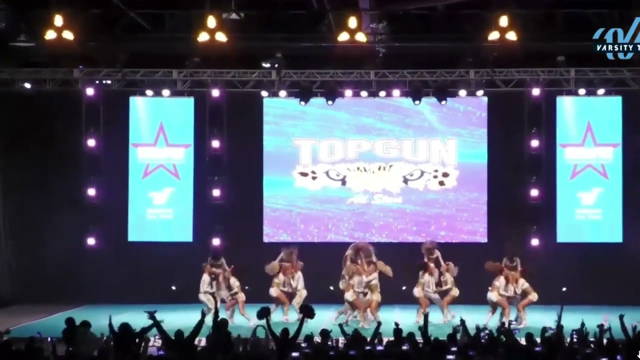 Top Gun Allstars Revelation Cheersport Cheerleading Championship 2024 Semi-finals