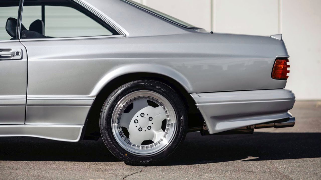 c126 Mercedes-Benz 560 SEC AMG 6.0 Widebody 1989