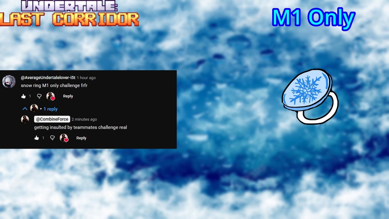 Snowring M1 Only (Challenge) | Undertale: Last Corridor | Roblox