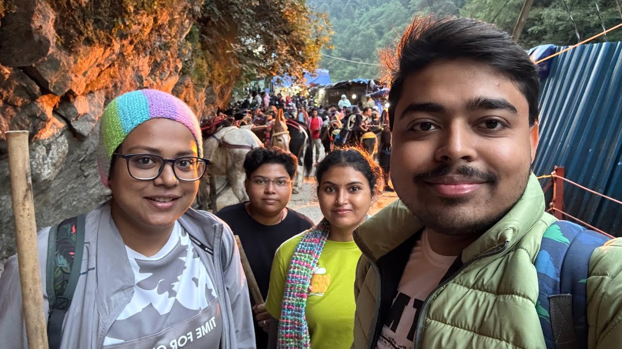Sonpryag Pouche gelam | Uttarakhand Kedarnath Yatra #youtube #travel #travelblog #travelling Vlog-4