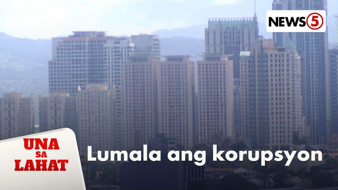 Pilipinas, rank 120 sa Corruption Perceptions Index 2025 | Una Sa Lahat
