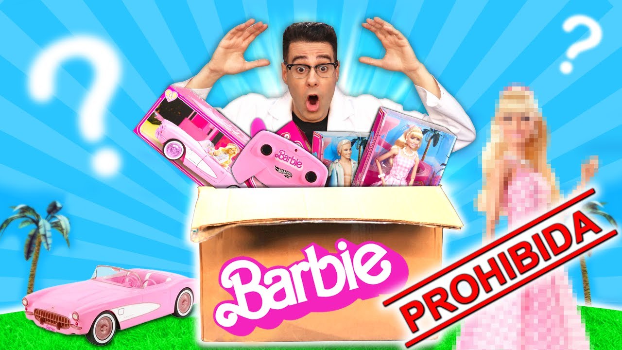 Abro LOTE de JUGUETES BARBIE LA PELÍCULA y Encuentro BARBIE PROHIBIDA!!