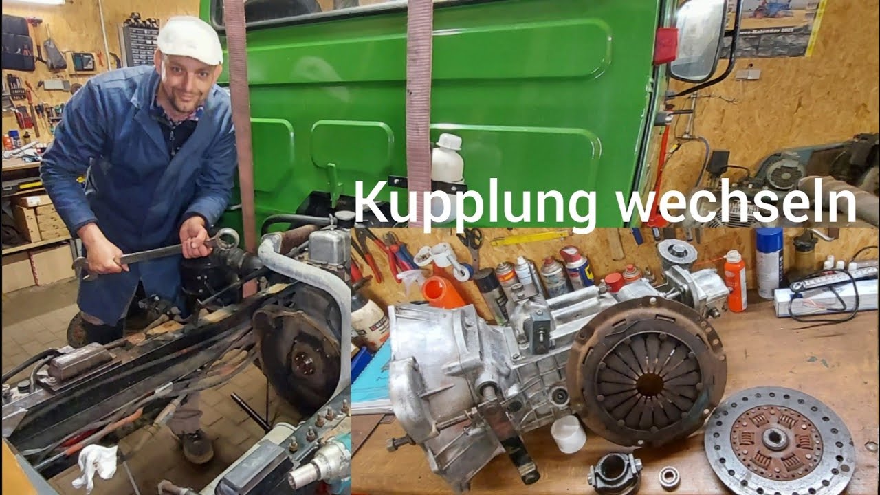 1.Teil Kupplung wechselt beim IFA M24 / M25 Multicar / DDR Oldtimer / Der Ausbau 🛠