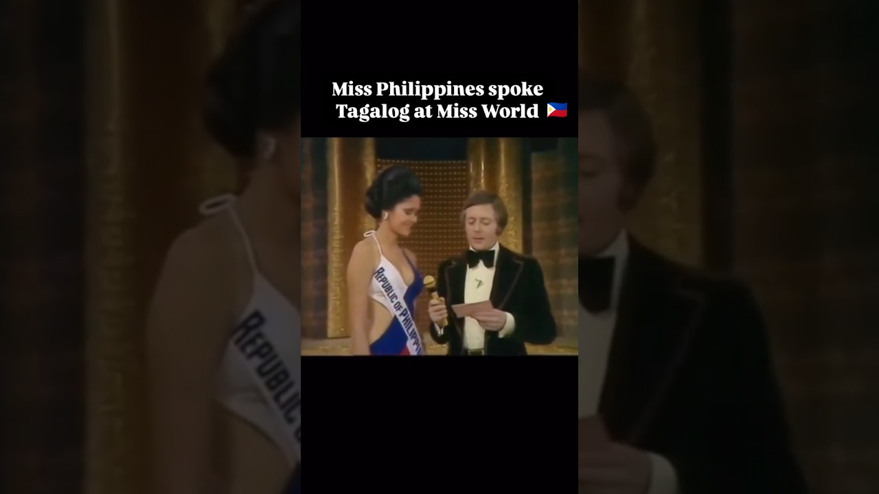 Miss Philippines spoke Tagalog at Miss World!!! 😲🇵🇭 #philippines #filipina #pinoyabroad #pinoy
