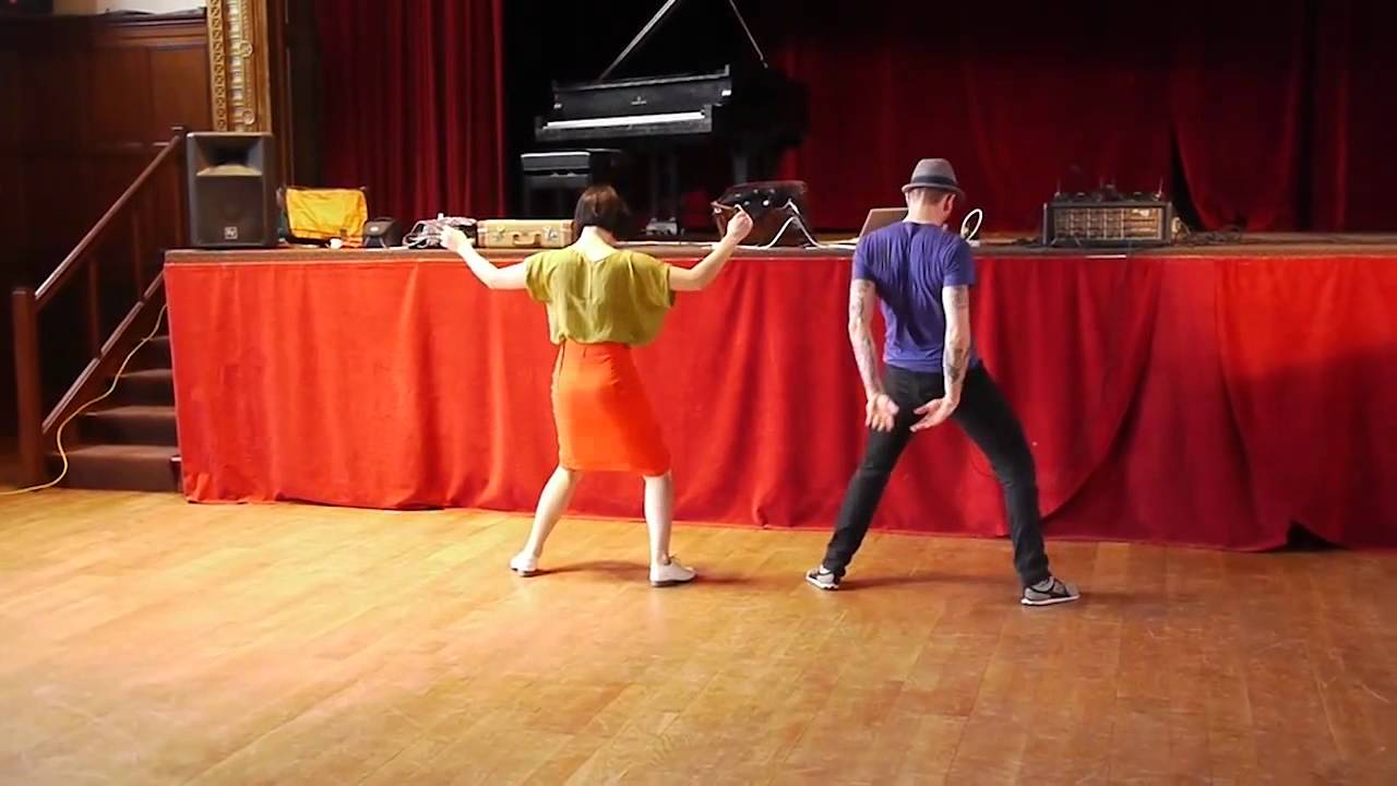 Mike Faltesek and Sharon Davis's Dancehall Blues Class Recap from Stompology VII