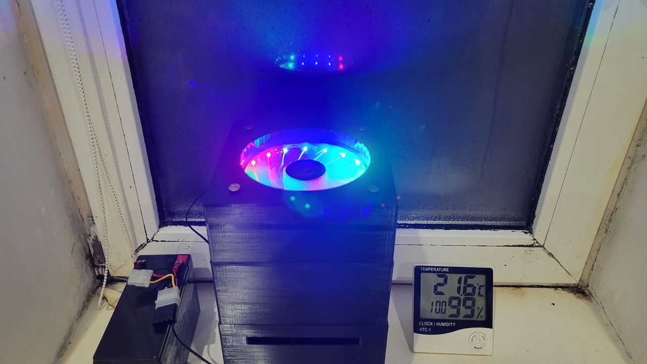 Сделал осушитель воздуха на 3D принтере