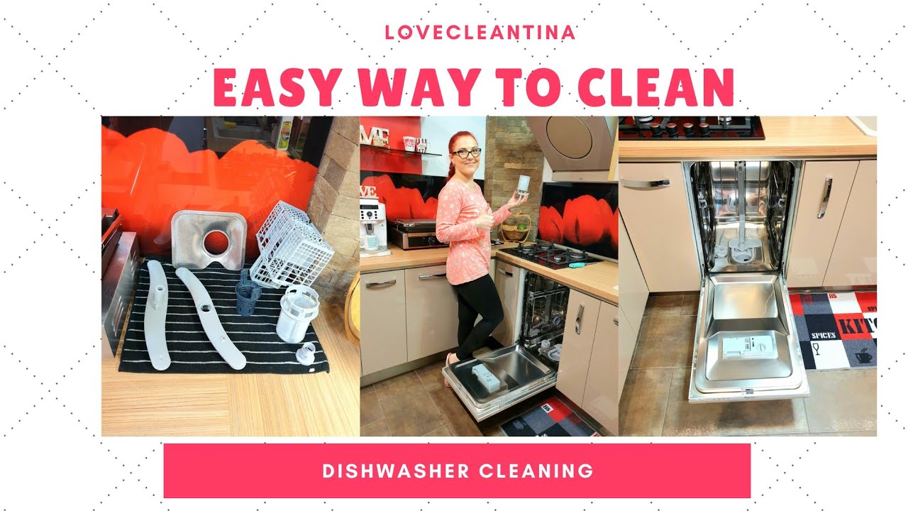EASY WAY TO CLEAN THE DISHWASHER / DEEP CLEANING / HOW TO CLEAN YOUR DISHWASHER