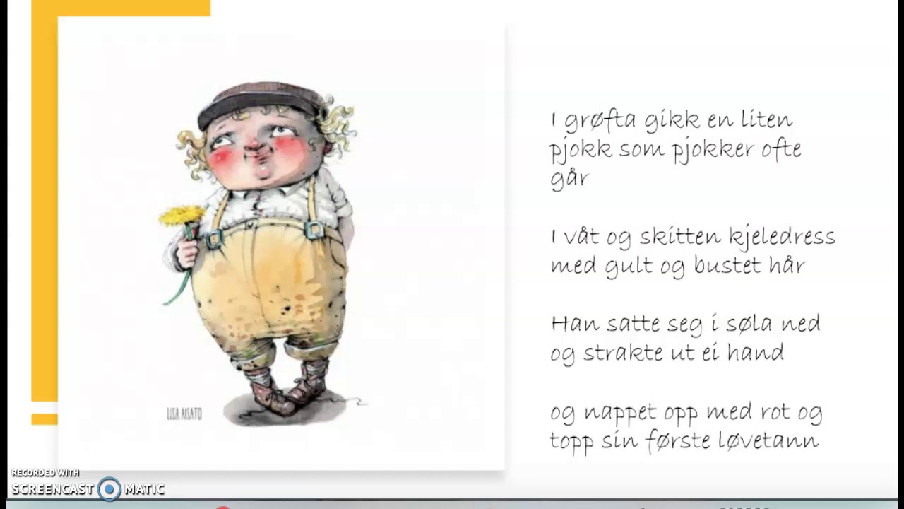 Den første løvetann