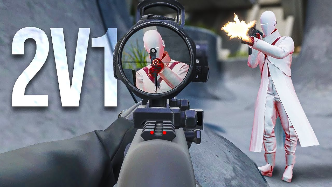 I Tried To 2v1 My Friends in VAIL VR