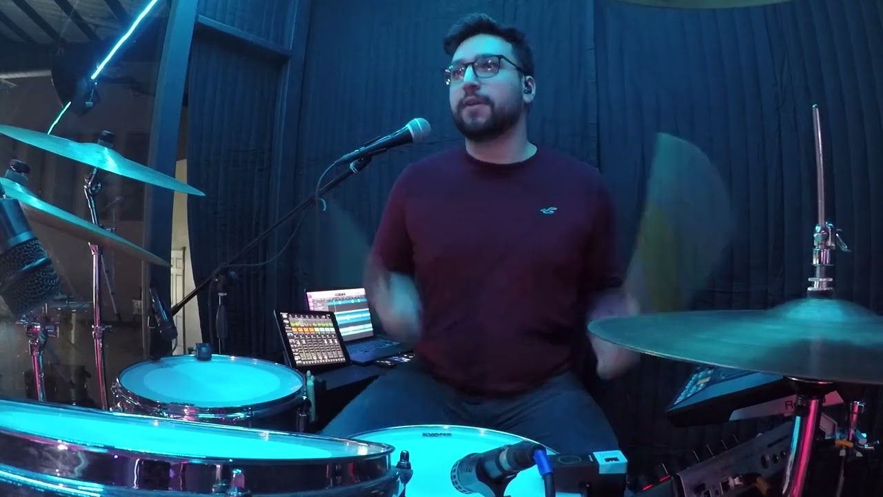 Jam&aacute;s me fallar&aacute; Hillsong Young & Free || Live Drum Cam || Asaf Figueiras