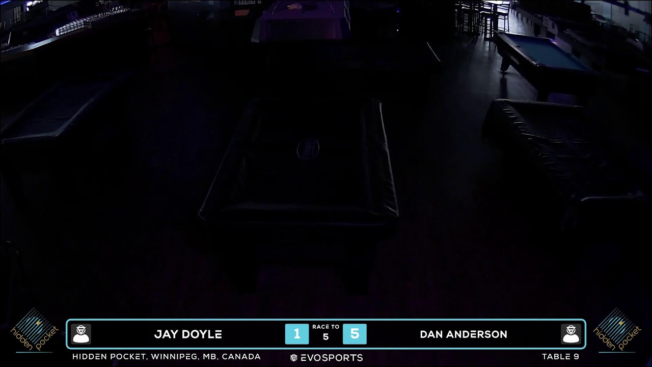 JAY DOYLE vs DAN ANDERSON - HIDDEN POCKET - TABLE 9 | EvoSports