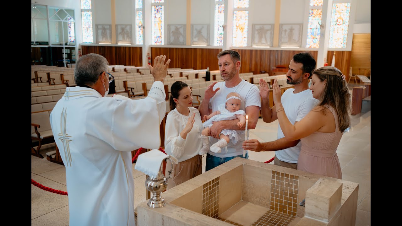 Batizado da Sofia 🤍 | Um Momento de Fé e Amor | Sencess Studio