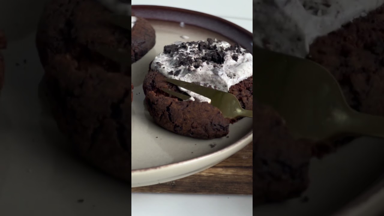 NAJLEPSZE  PROTEINOWE CIASTKA OREO ✨
