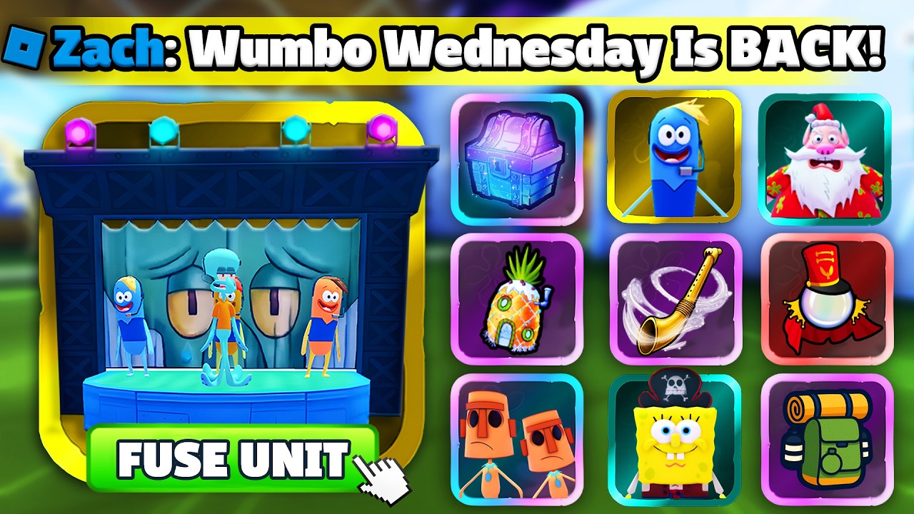 WUMBO WEDNESDAY ADMIN ABUSE IS BACK In SpongeBob Tower Defense..