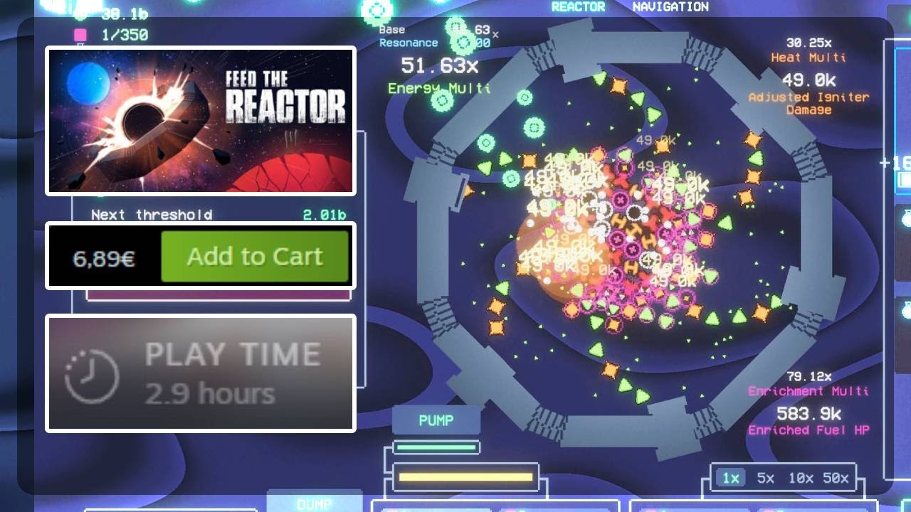 Is Feed the reactor Worth 6.89€??!!