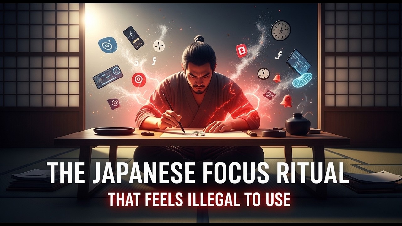The Japanese Focus Ritual That Feels Illegal to Use