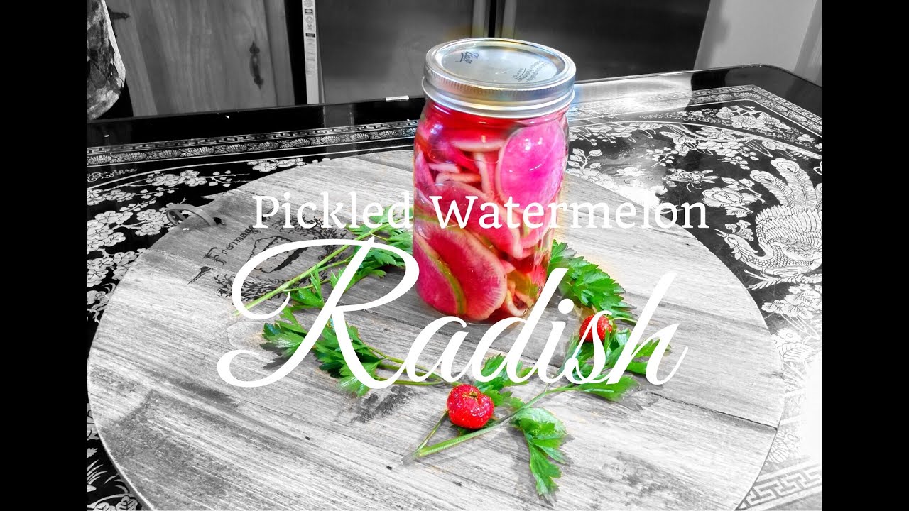 Pickled Watermelon Radish