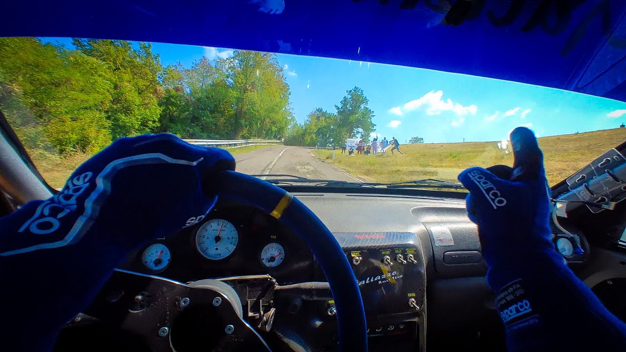 ONBOARD 20° Rally Bianco Azzurro 2021 Renzetti-Stoppa Peugeot 106 gr.n2