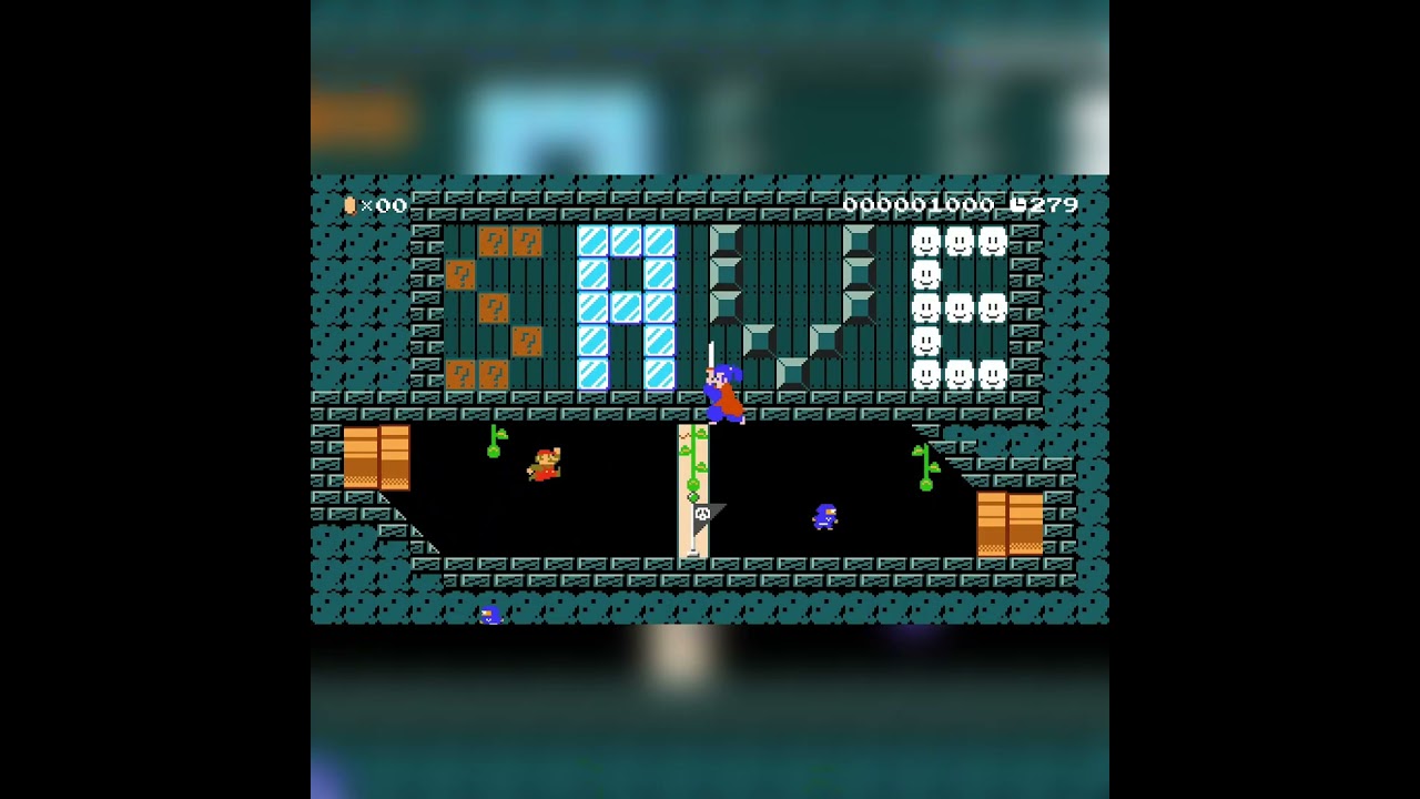 ★Don't trust the arrows★ by Happy Guy★ #shorts 🍄Super Mario Maker 2 ✹Switch✹ No Commentary #dhg