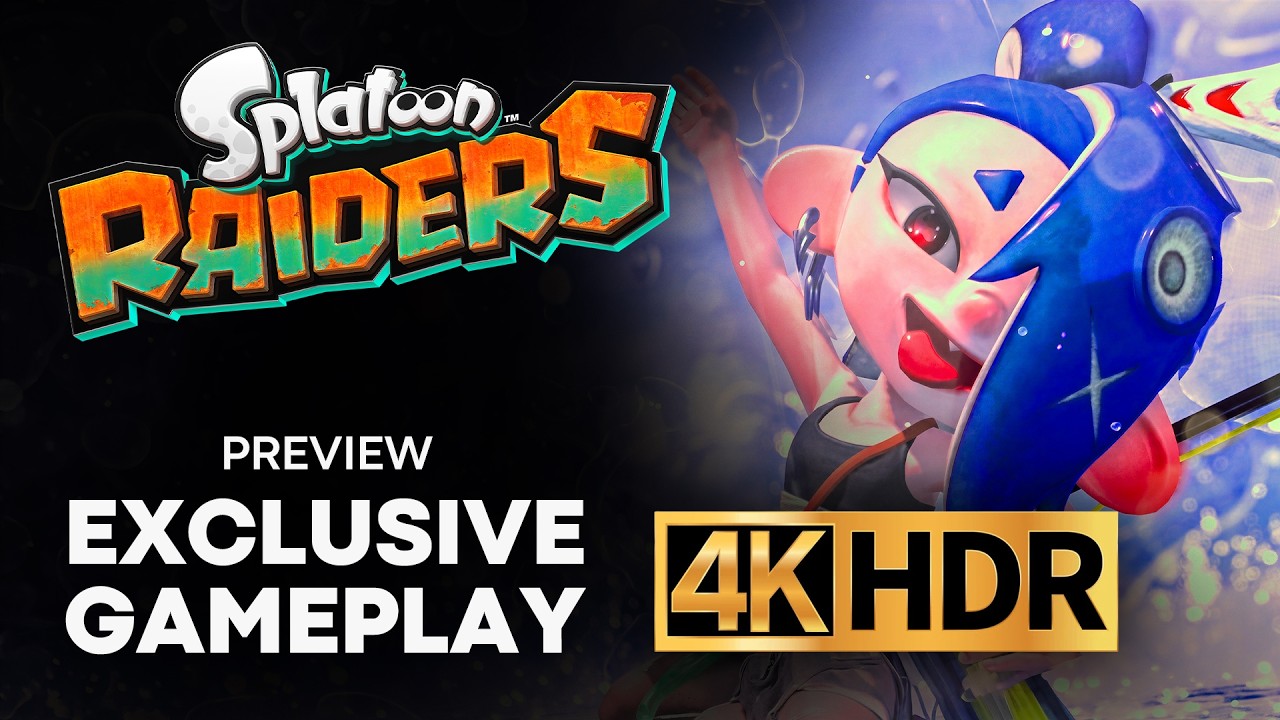 Graliśmy w Splatoon Raiders... TRUDNY TRYB!! 🔥 Zapowiedź + Rozgrywka w 4K HDR (Nintendo Switch 2)