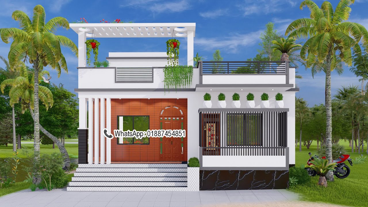 ৩ বেডরুমের বাড়ির ডিজাইন ও খরচ। 3 bedroom house design। একতলা বাড়ির ডিজাইন। ghar design।bari design
