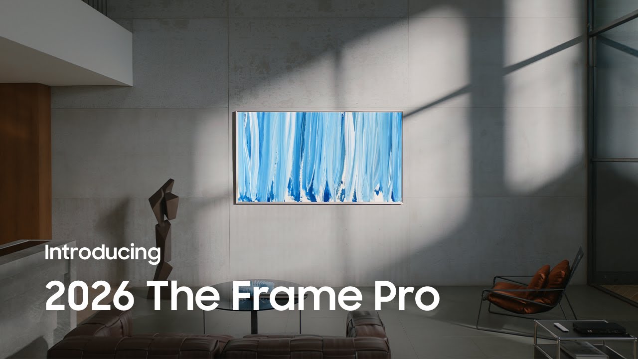 Introducing 2026 The Frame Pro｜Art Experience｜Samsung