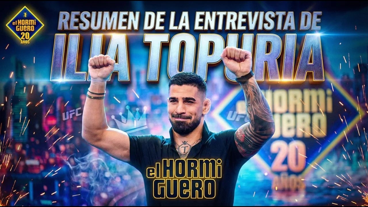 Los mejores momentos de la entrevista de Ilia Topuria - El Hormiguero