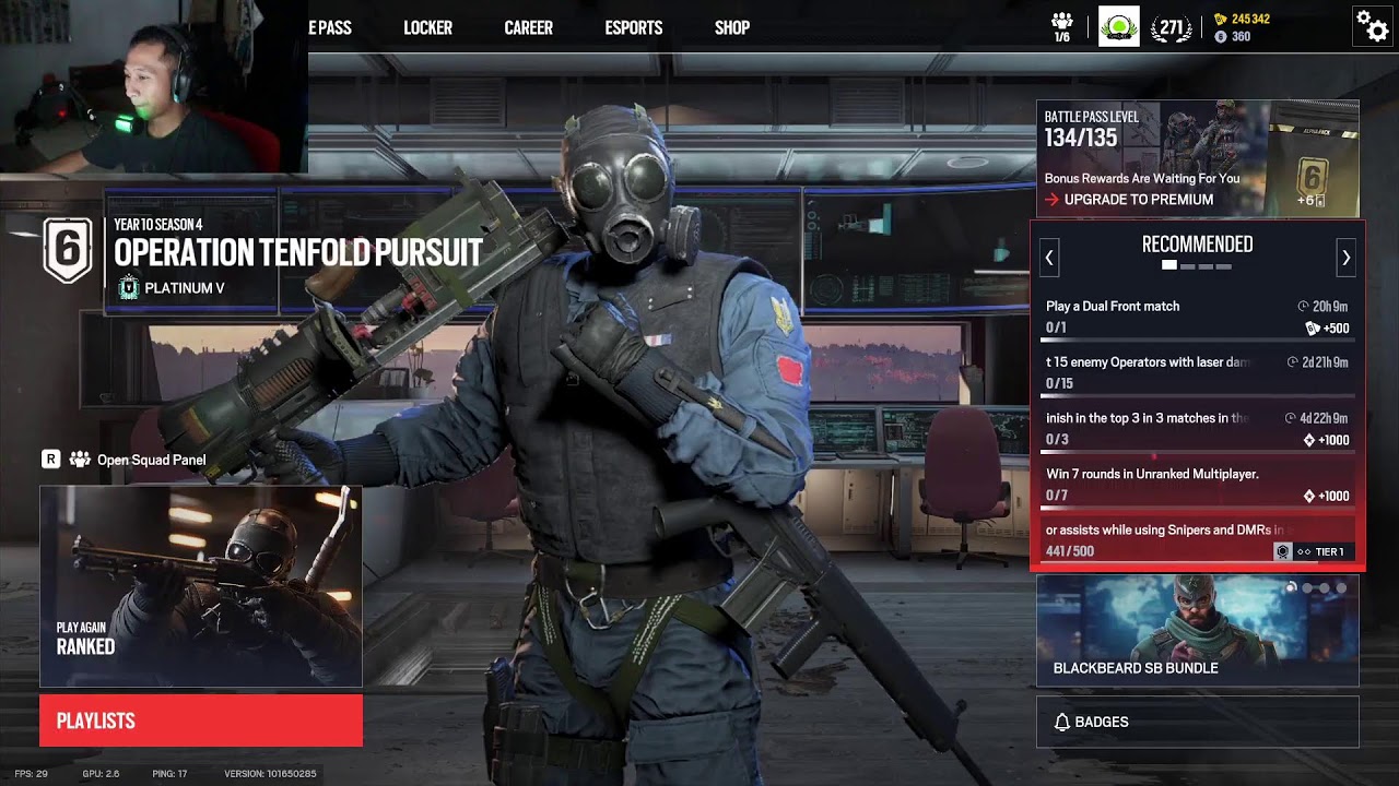 [EN/ID] New Video and Weekly Ranked | R6 Siege Night