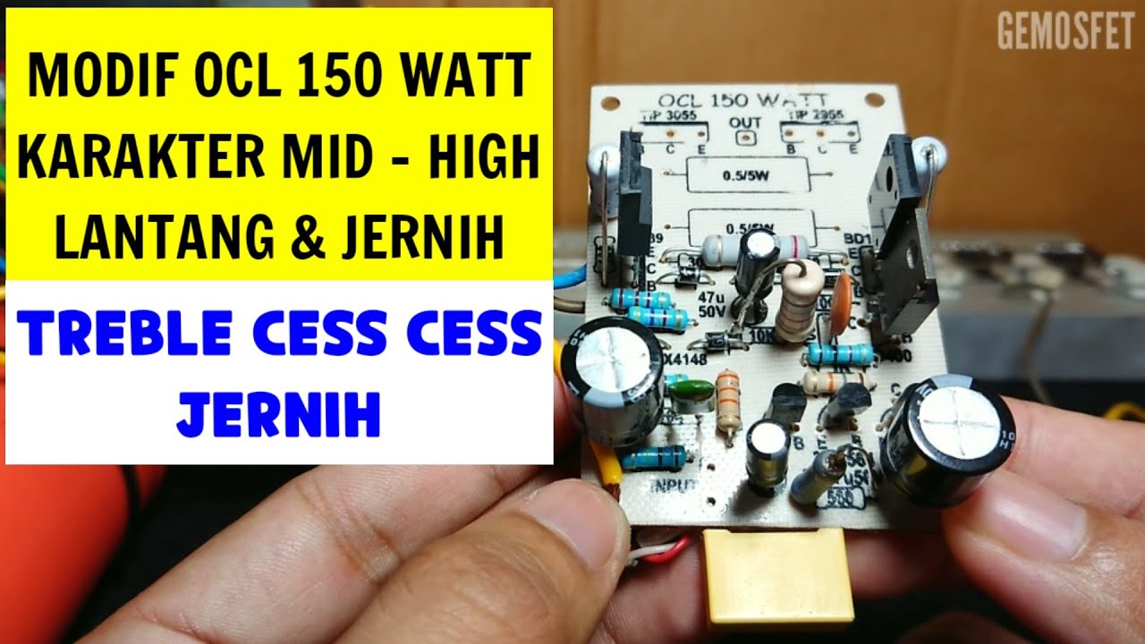 MODIF OCL 150 WATT MID HIGH