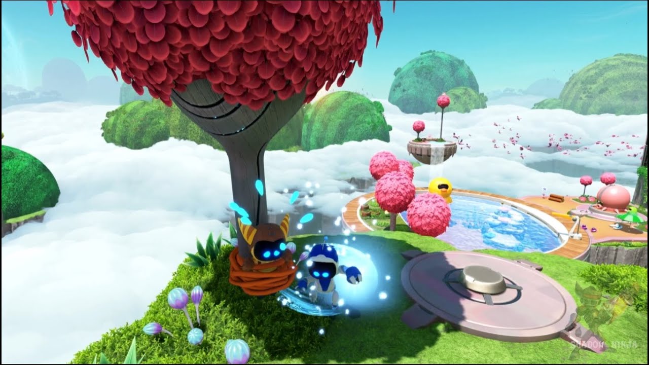 Astro Bot - Nebulosa Gorila - Jardin Celestial (Todos los Bots y Piezas)