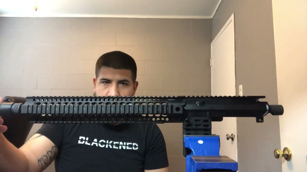 Midwest Industries Combat T Series 14 inch free float handguard installation
