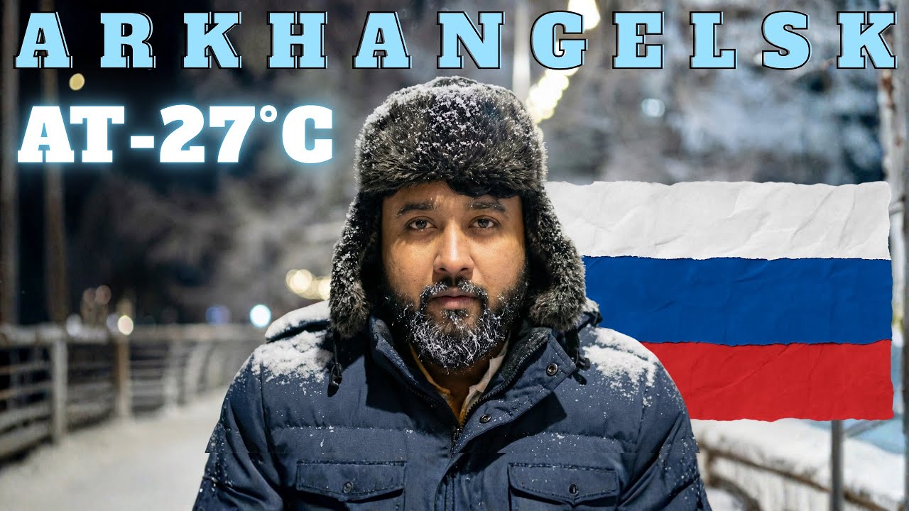 Winters in Arkhangelsk | NSMU | Russia | Drona’s Perspective 