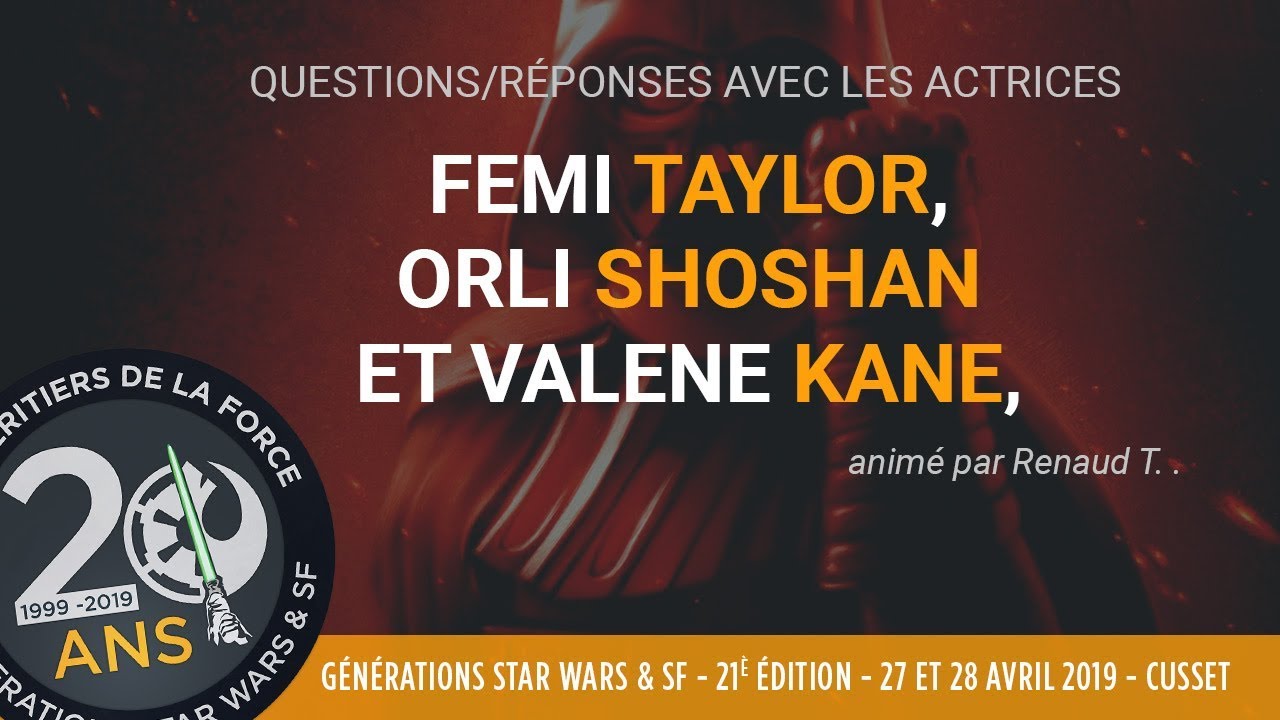 Questions / Réponses avec les actrices Orli Shoshan, Valene Kane et Femi Taylor lors de GenSW 2019