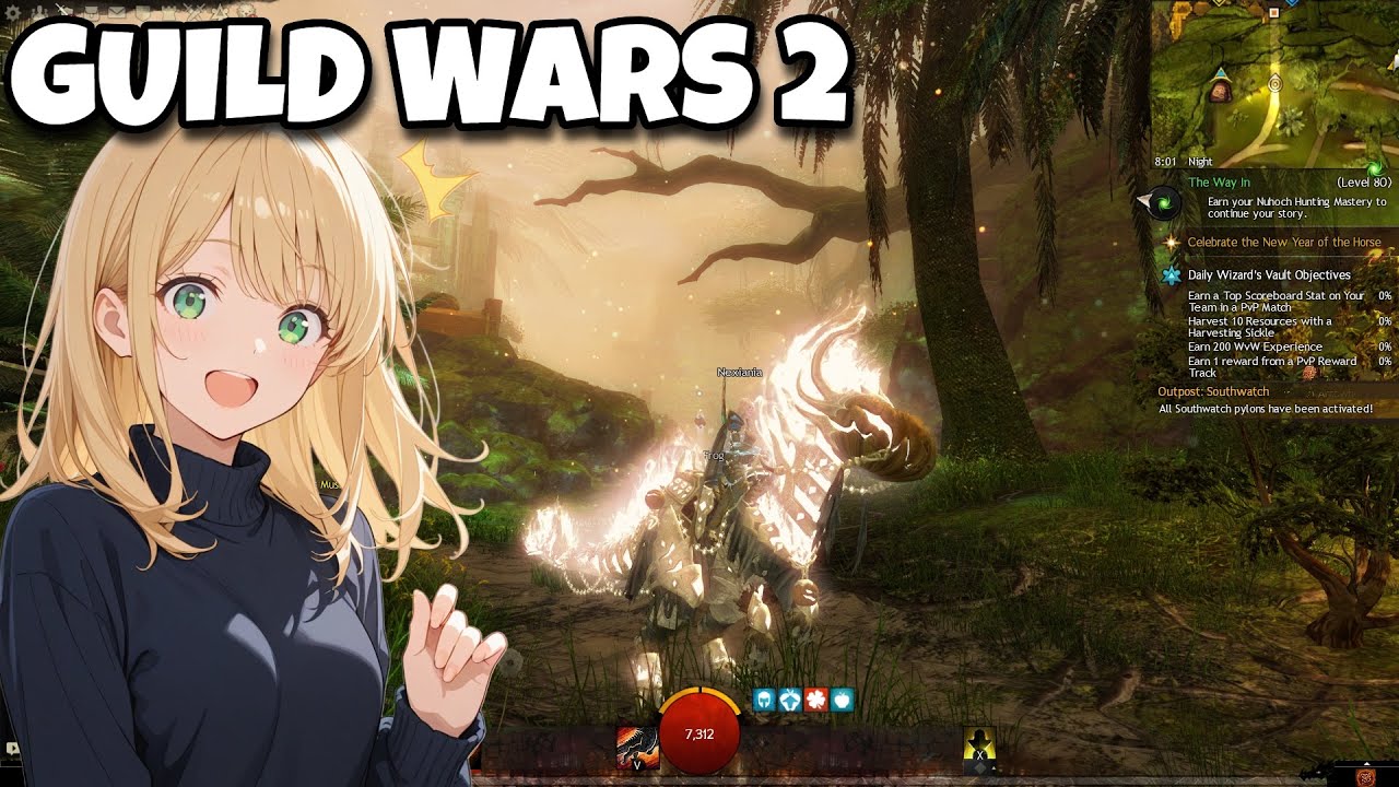 GUILD WARS 2 | LEARNING HOW THIS GAME WORKS | RANGER