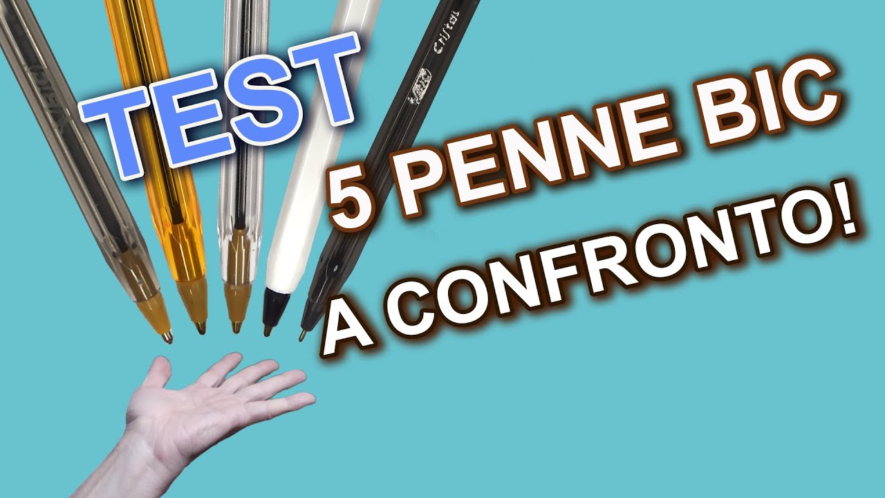 La penna BIC Cinque penne biro a confronto