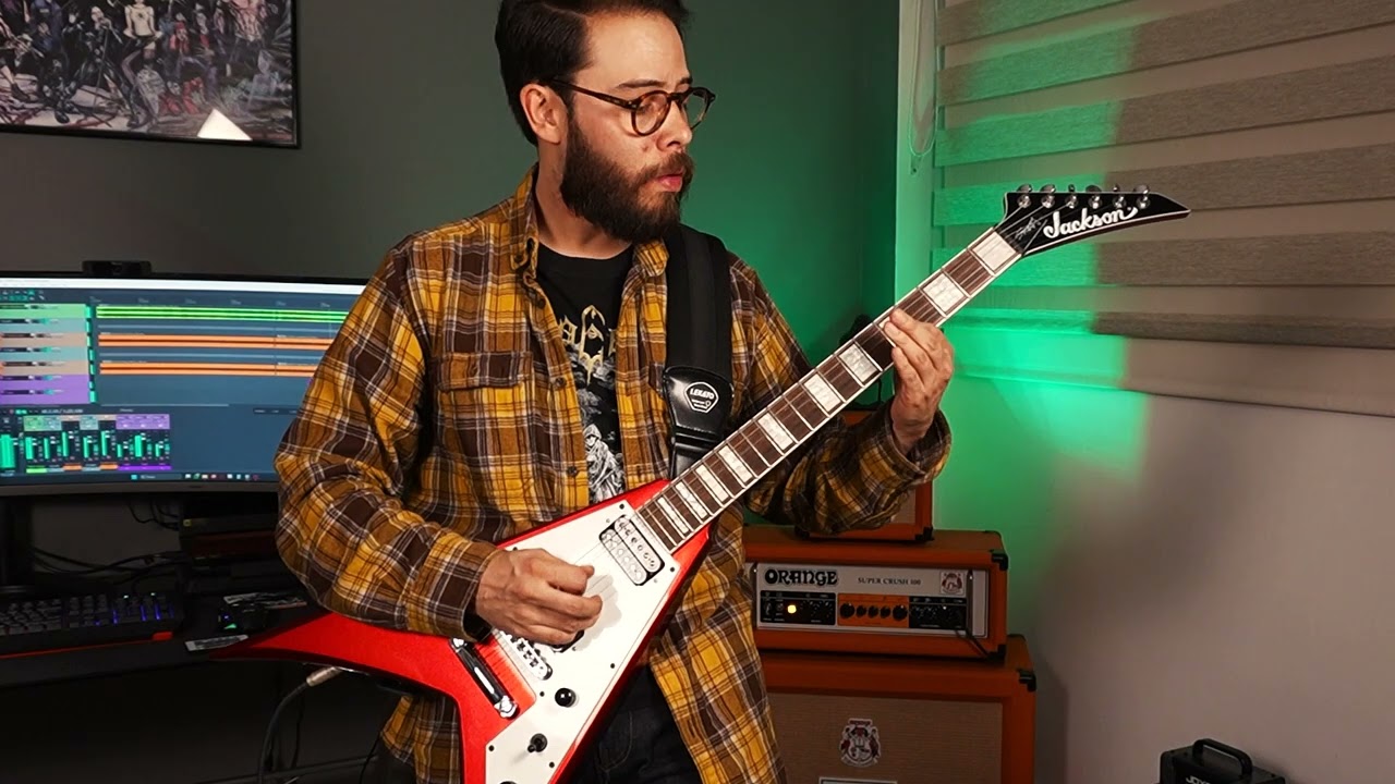 Toxic Holocaust - Acid Fuzz (Guitar Cover)