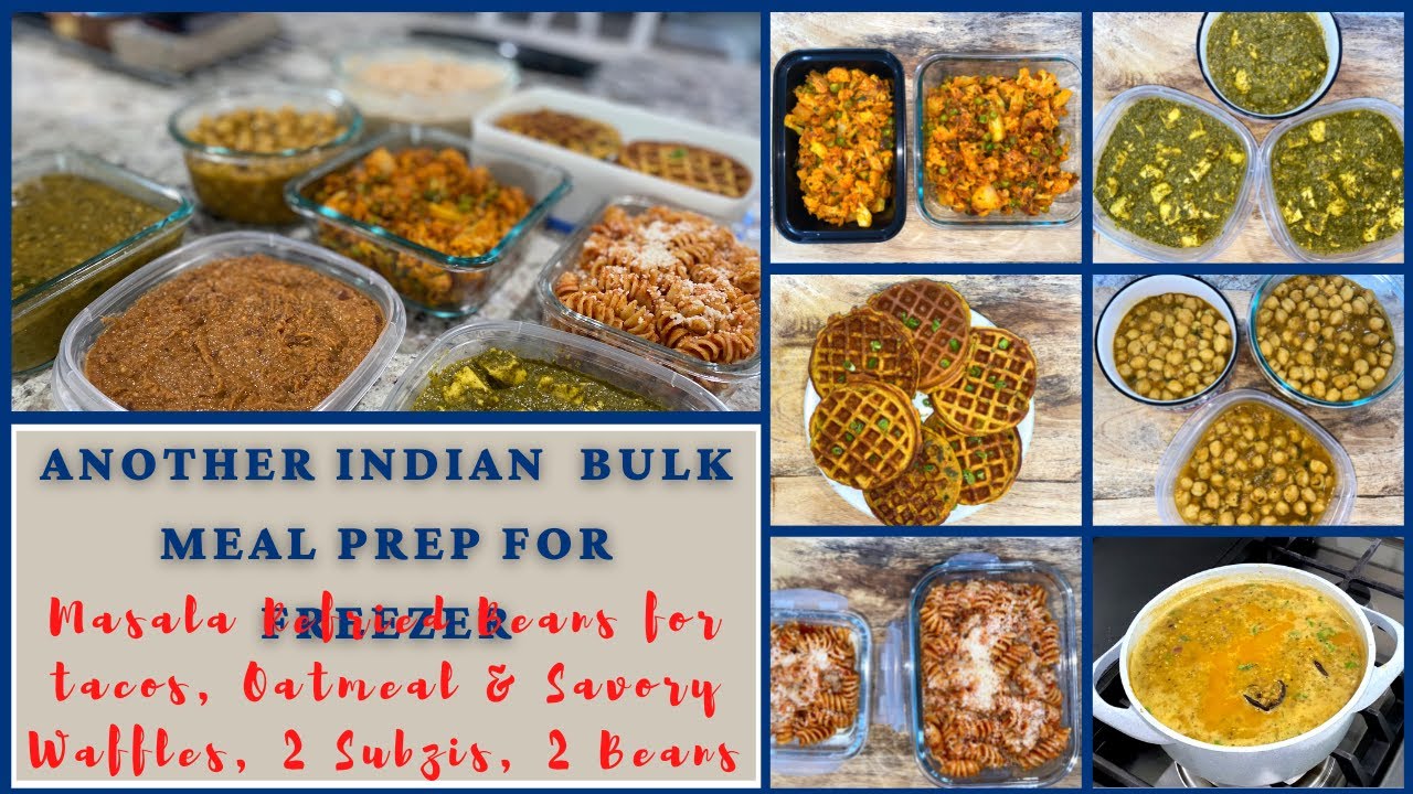 A New Indian Bulk Meal Prep That's Ready to Go in the Freezer