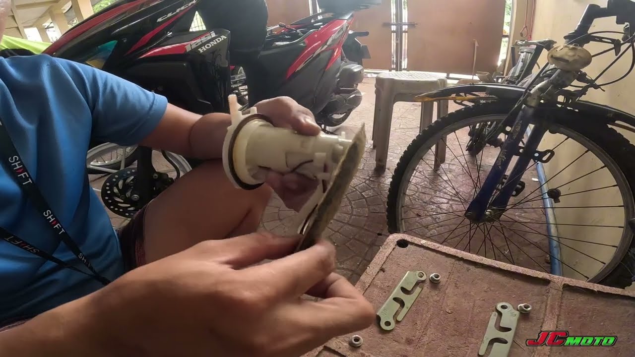 FUEL FILTER INSTALLATION HONDA CLICK 125 V2 | JC MOTO #KALAKBAY