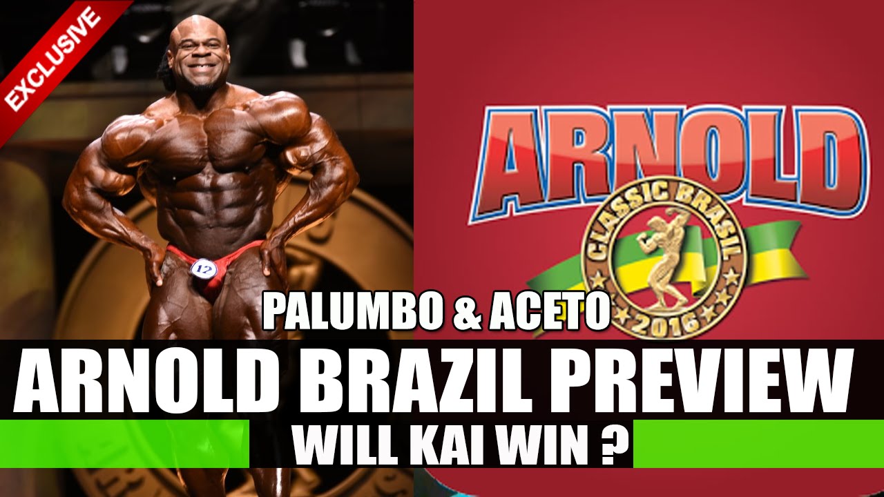 2016 Arnold Classic Brazil Preview with Palumbo & Aceto!