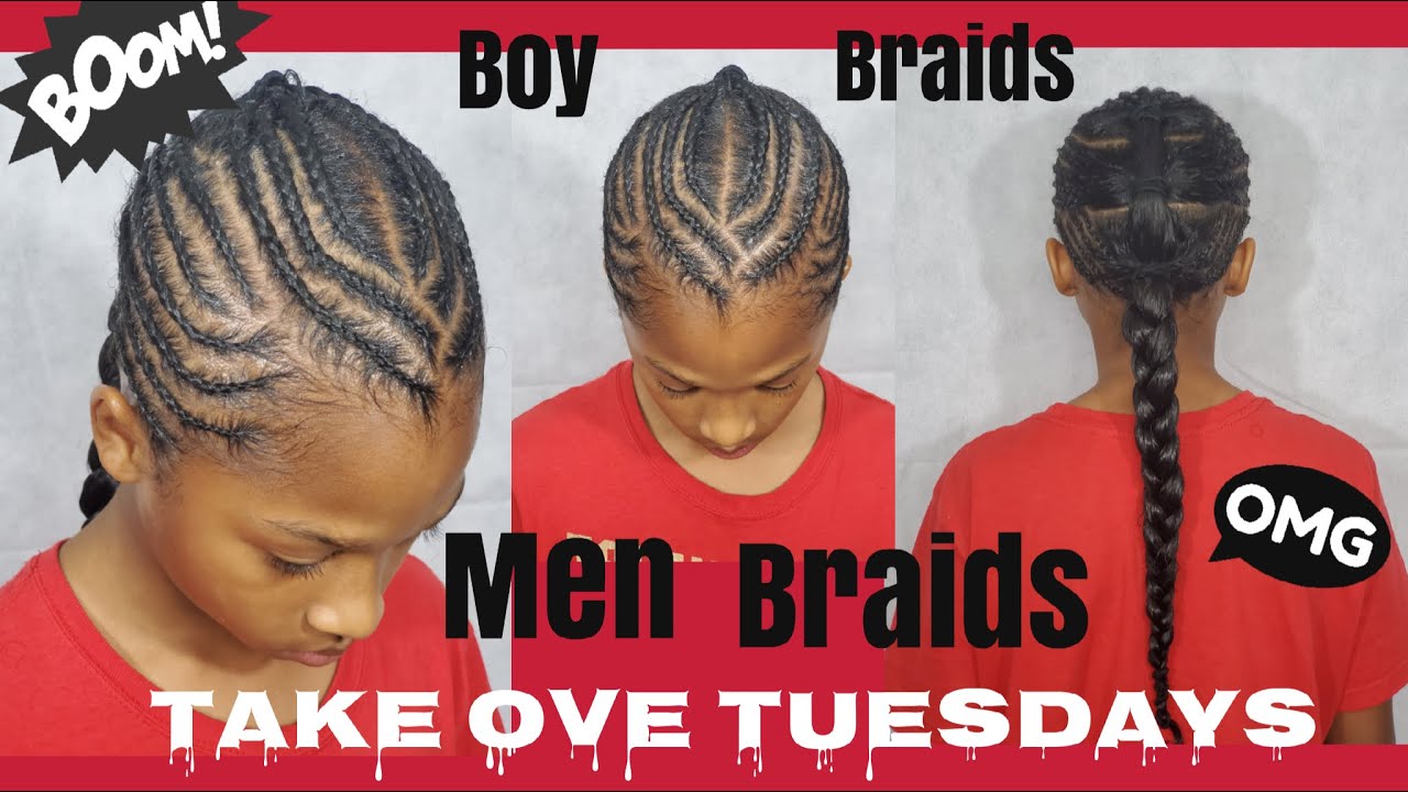Amazing Hair Braiding Skills | Man Braids | Boy Braids | Extremely Long Boy Hair | Take Ova Tuesdays