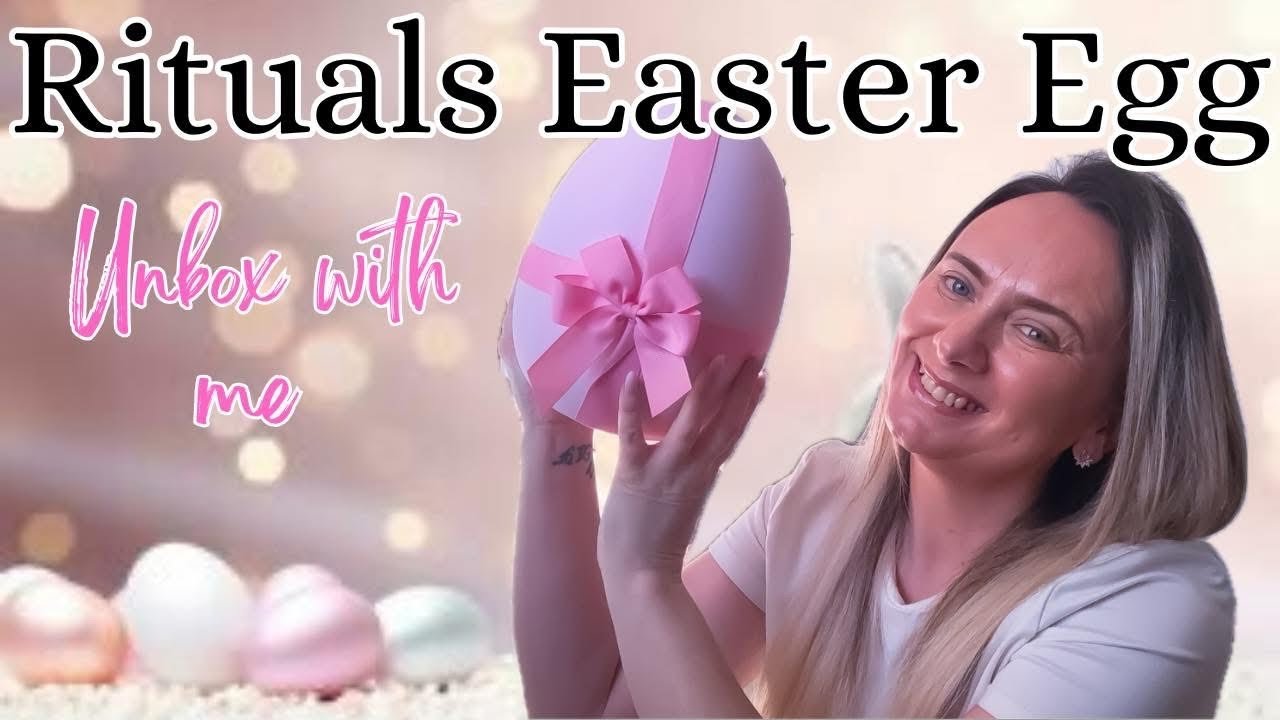 UNBOXING THE NEW RITUALS EASTER EGG | NEW | Perfect Easter Gift   #unboxing #skincare