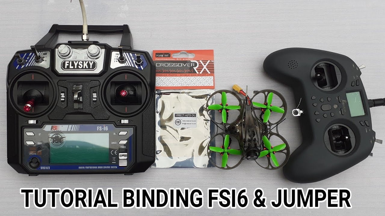 Tutorial Binding Crossover XR602T-A (FS-2A) Flysky FSi6 & Jumper T-Lite 🇮🇩