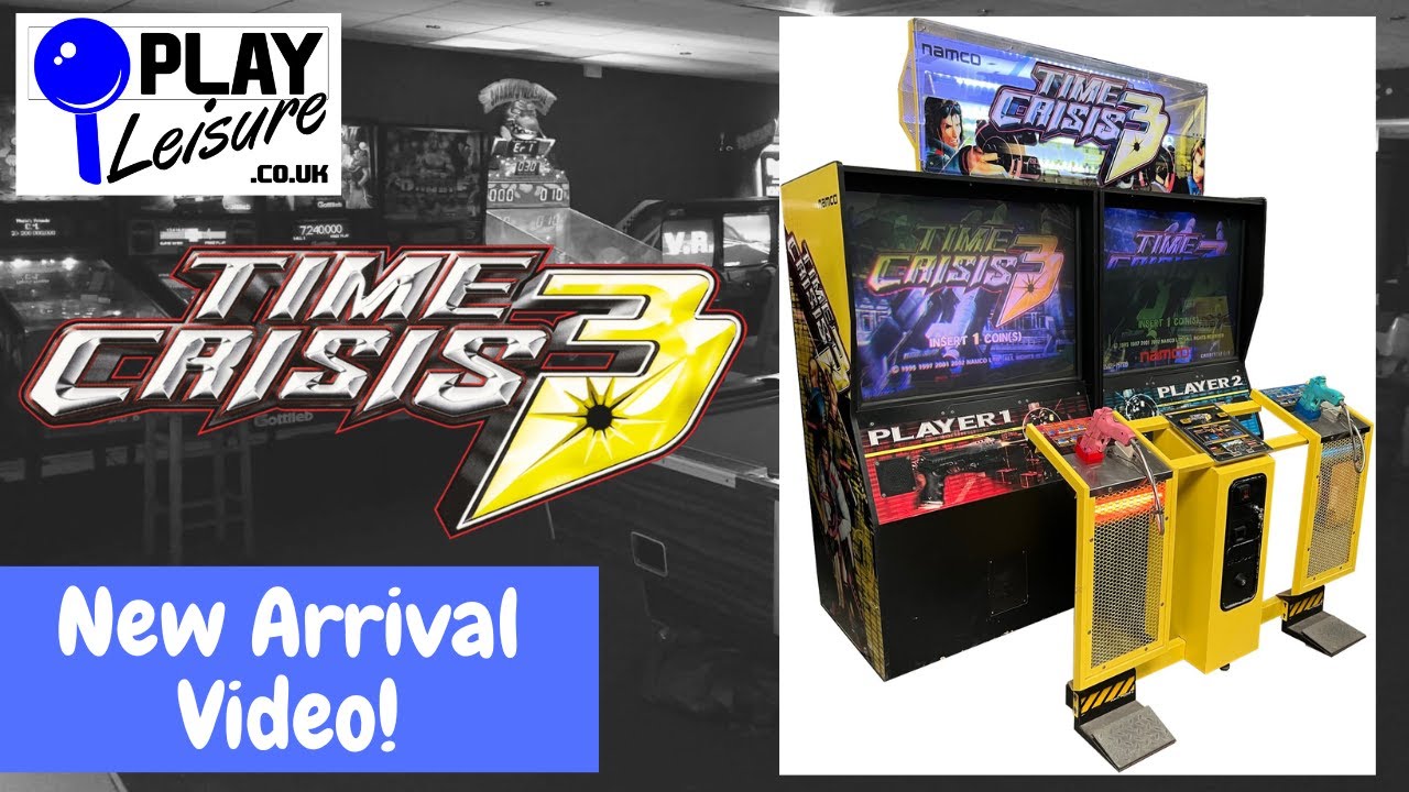 It's one of the all time classic arcade shooters... Namco's Time Crisis 3!