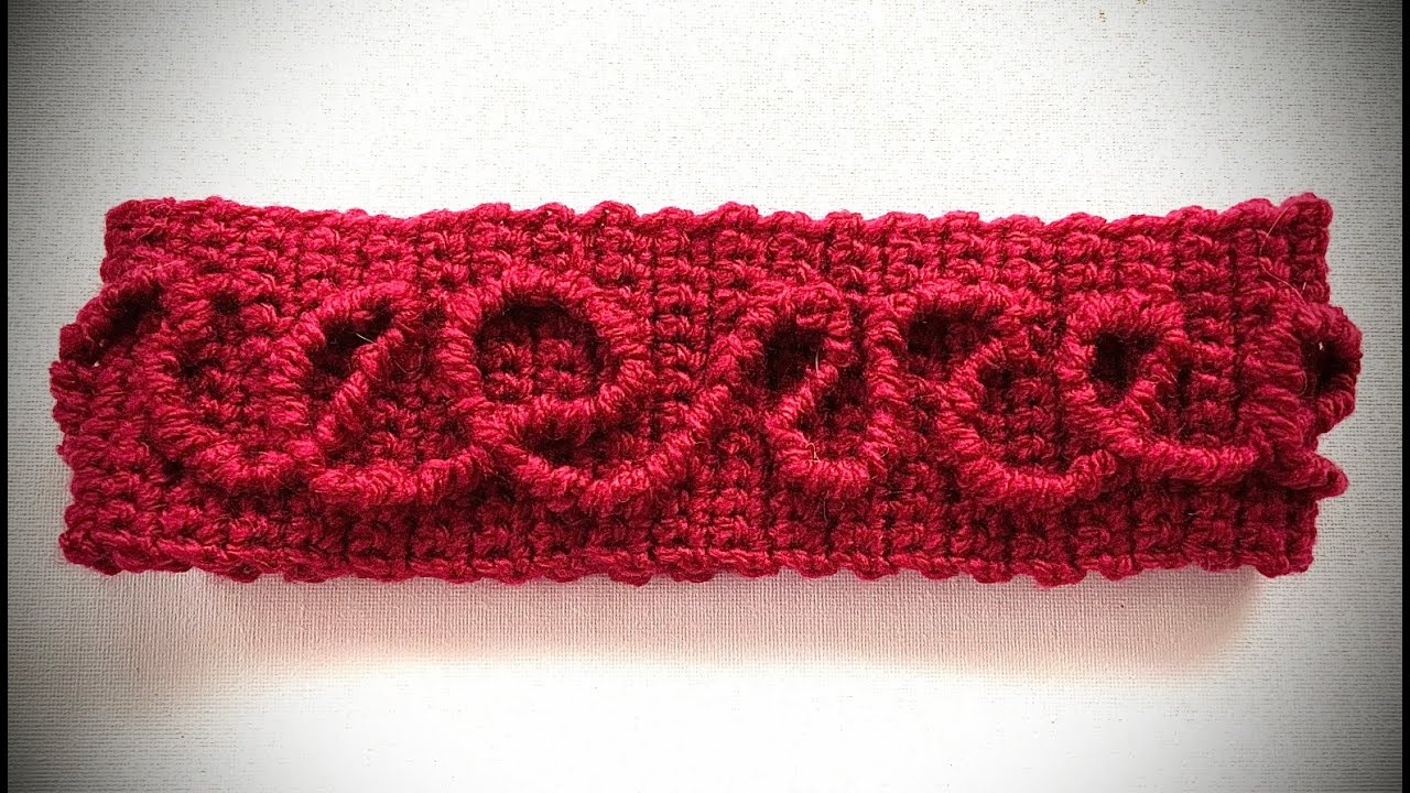 Stirnband mit Schwurbelmuster #häkeln #petraperle #haekelanleitung #handmade #stirnband #wolle