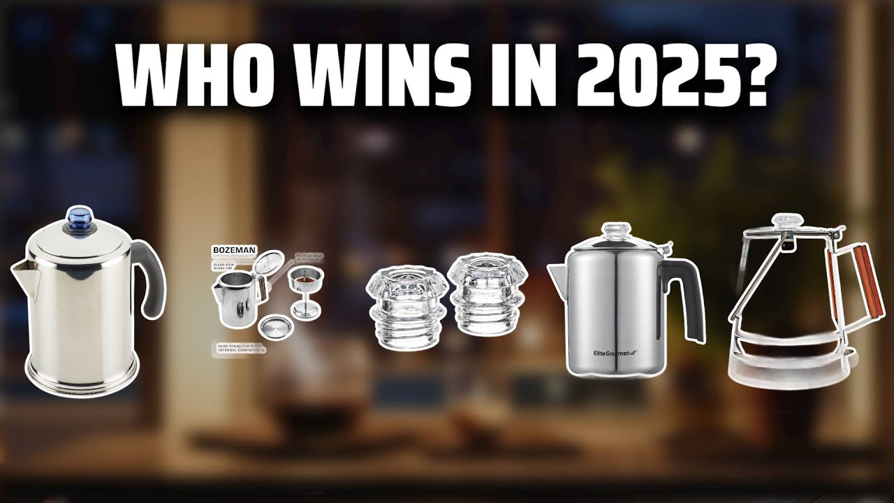 The Top 5 Best Glass Percolator in 2025 - Must Watch Before Buying!