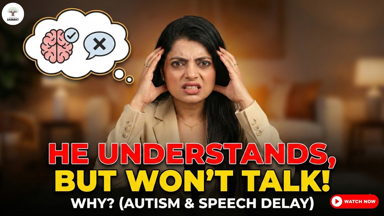 My Child Understands Everything but Doesn’t Respond — WHY? | #autismcoachrajni #childwithautism