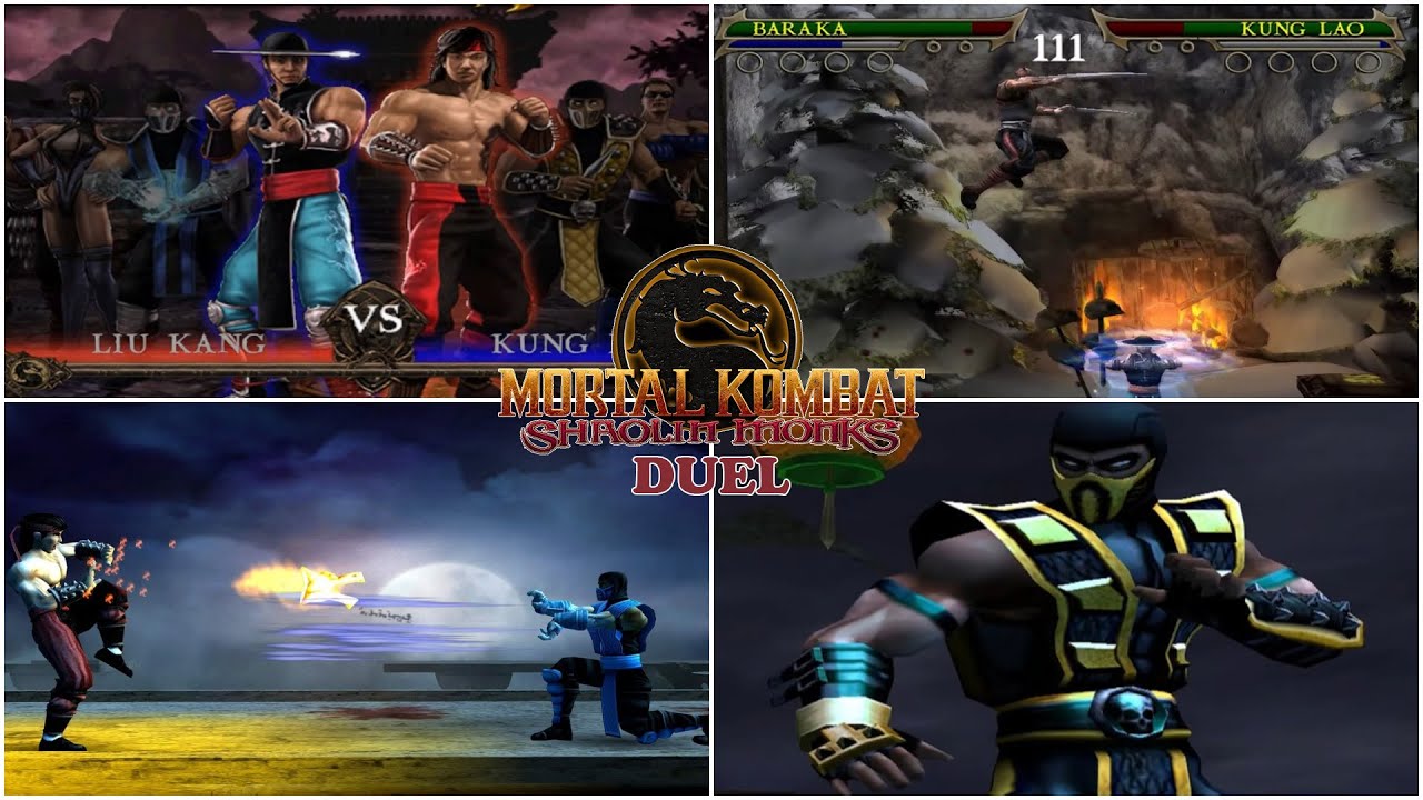 MORTAL KOMBAT SHAOLIN MONKS — VERSUS / DUEL MODE